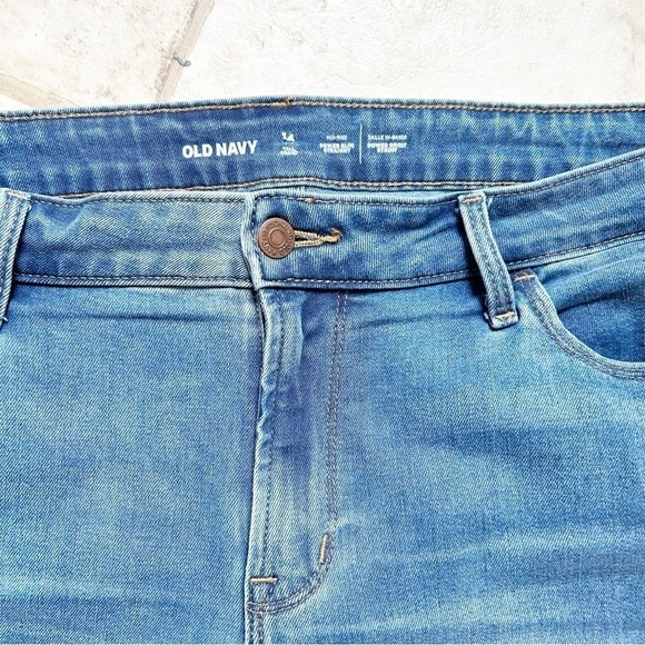 Old Navy 14 Tall Power Slim Straight Mid-Rise denim Lightweight with Stretch - Picture 3 of 7